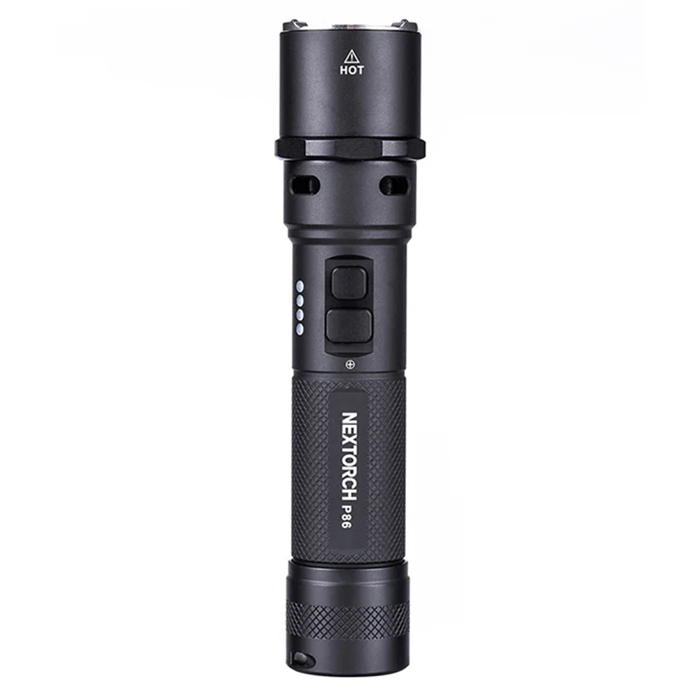Фонарик со свистком NexTorch P86